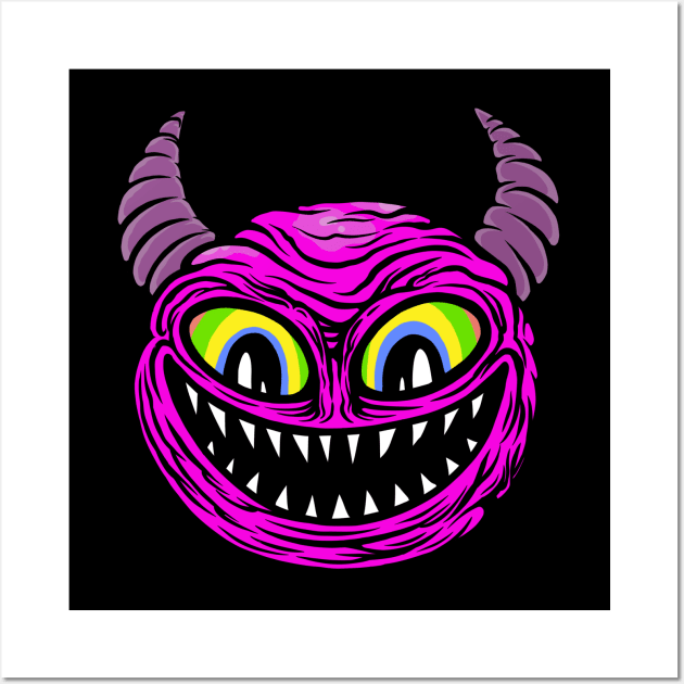 Codeine Demon Wall Art by flynnryanart